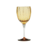 Colored wine goblets for elegant wine enjoyment