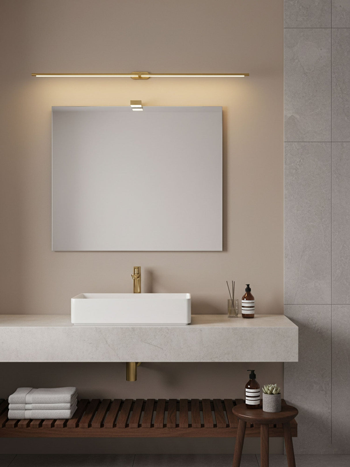 Cordless rechargeable linear LED wall sconce further product image 22