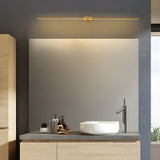 Cordless rechargeable linear LED wall sconce colour option view 39