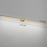 Cordless rechargeable linear LED wall sconce additional product view 42