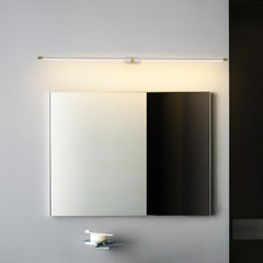 Cordless rechargeable linear LED wall sconce alternative angle view 43