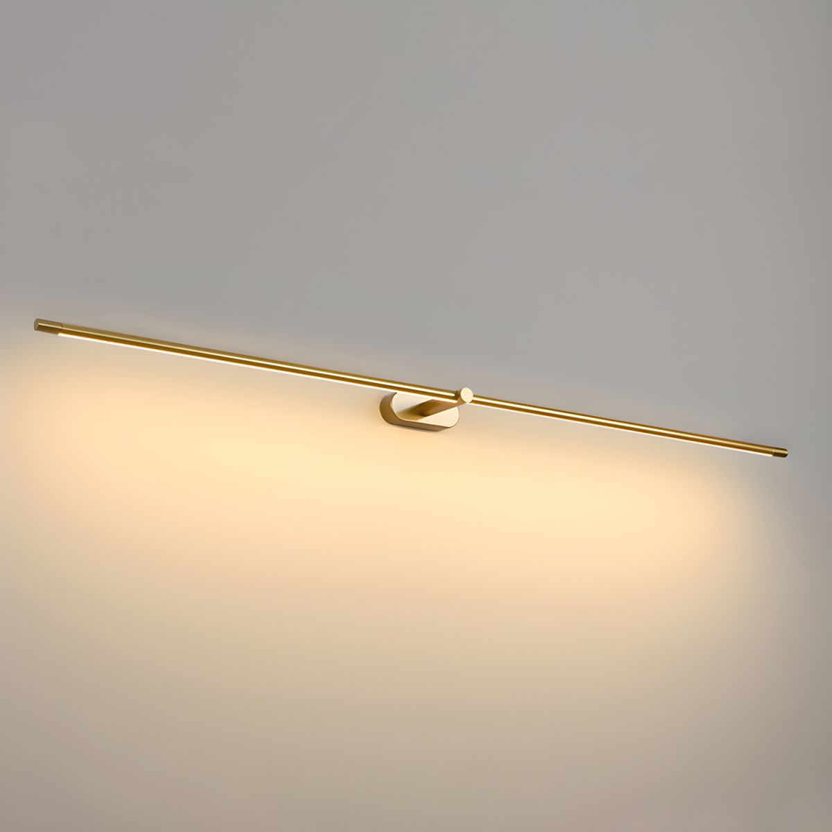 Cordless rechargeable linear LED wall sconce colour option view 45