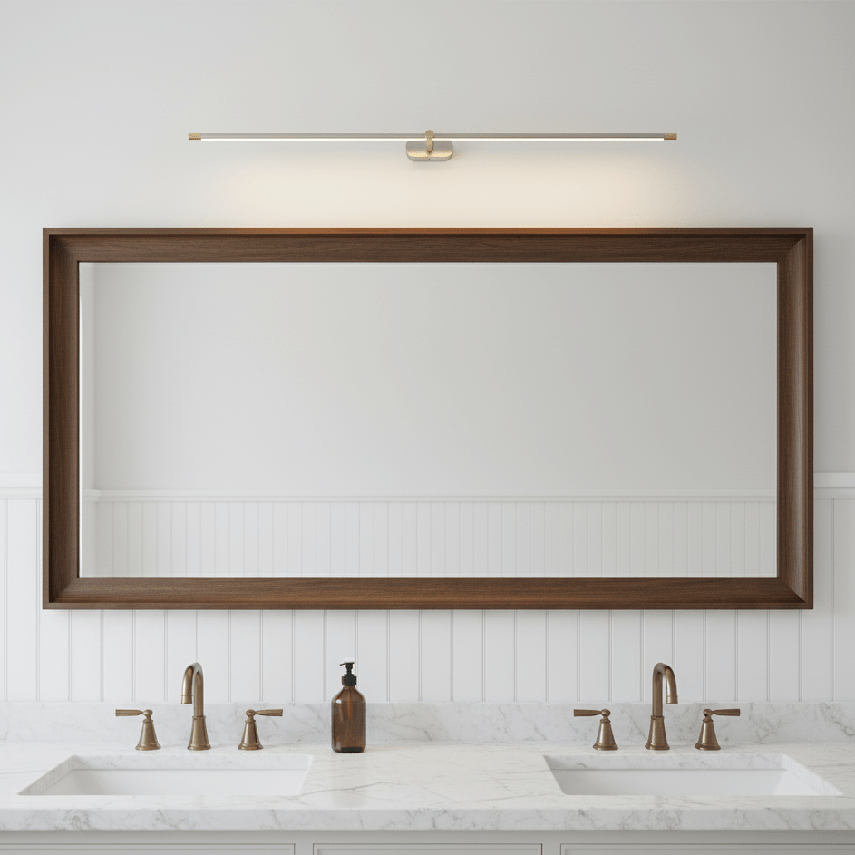 Cordless rechargeable linear LED wall sconce colour option view 69