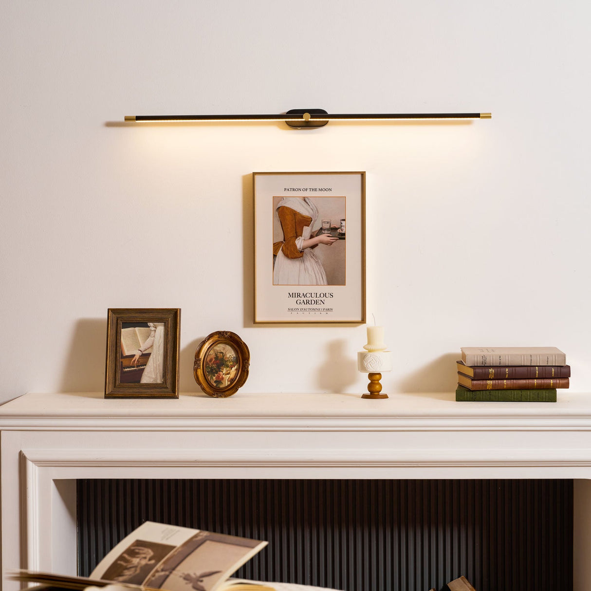 Cordless rechargeable linear LED wall sconce further product image 88