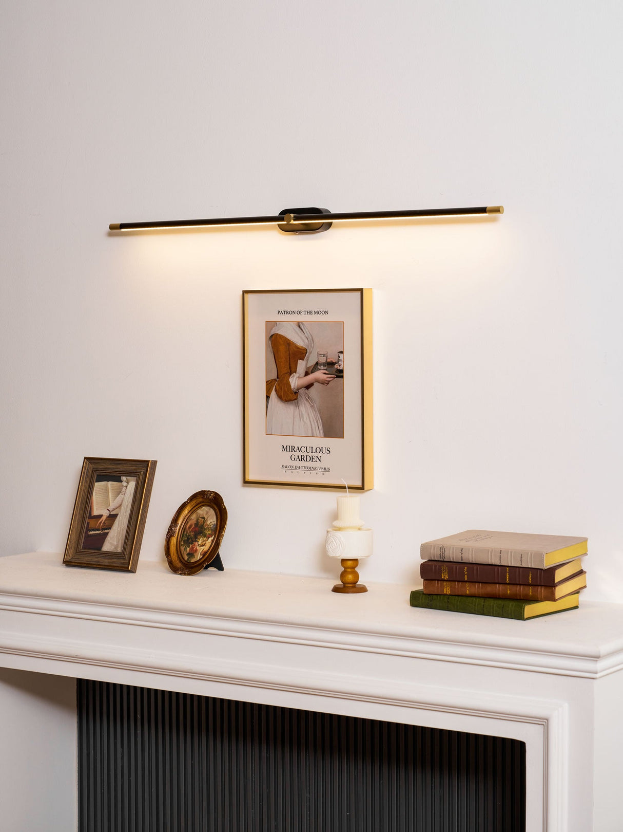 Cordless rechargeable linear LED wall sconce supplementary product view 89