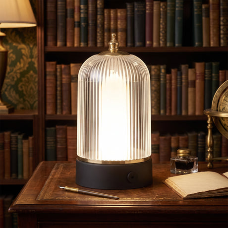 Cordless rechargeable table lamp main product image on a plain background