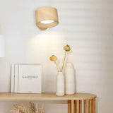 Cordless rechargeable wall sconce detail view