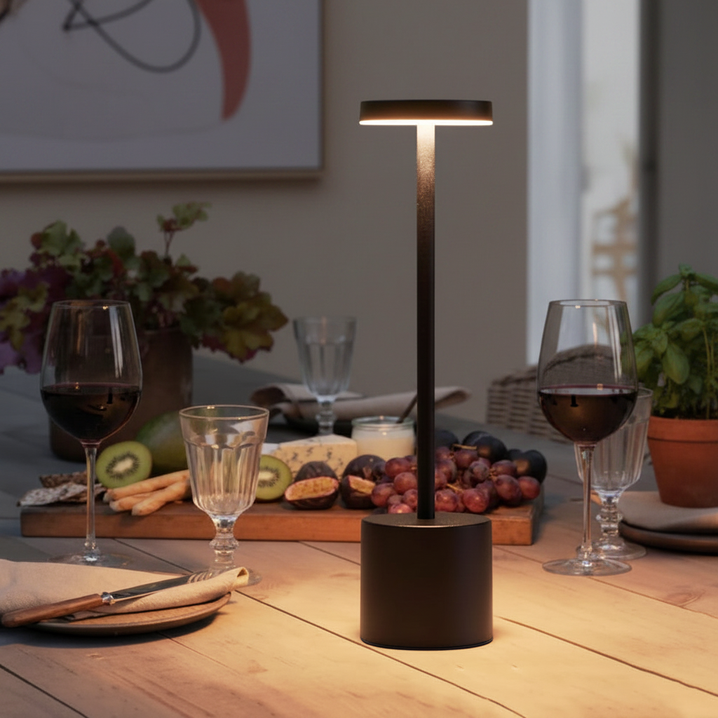 Small Cordless Touch Dimmable Table Lamp