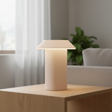 Minimalist Mushroom Table Lamp with Touch Control for Bedside Dining