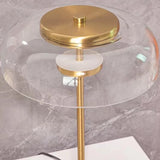 Corner lamp table touch control detail