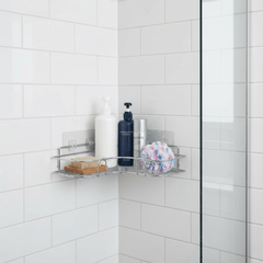 Corner Metal Shower Caddy - Rustproof Hanging Storage for Organizing Essentials - Metal Shower Caddy Hanging - Hurbane Home