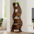 Corner Small Bookcase – 5 - Tier Modern Storage Shelf Rack - Hurbane Home