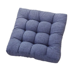Cotton Linen Cushion - Comfortable Japanese Sitting Pillow for Floor Relaxation - Japanese Floor Cushions - Hurbane Home