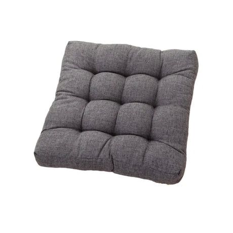 Cotton Linen Cushion - Comfortable Japanese Sitting Pillow for Floor Relaxation - Japanese Floor Cushions - Hurbane Home