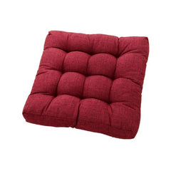 Cotton Linen Cushion - Comfortable Japanese Sitting Pillow for Floor Relaxation - Japanese Floor Cushions - Hurbane Home