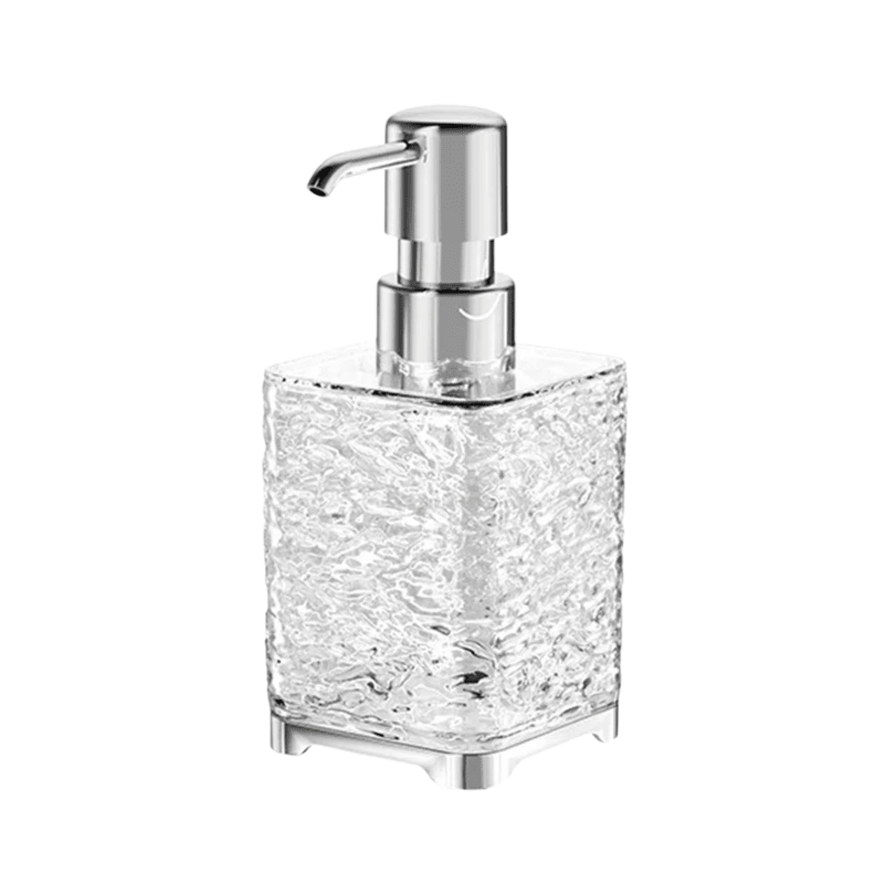 Countertop Soap Dispenser - Modern Glass Bottle for Easy Hand Wash Solution - glass soap dispenser - Hurbane Home