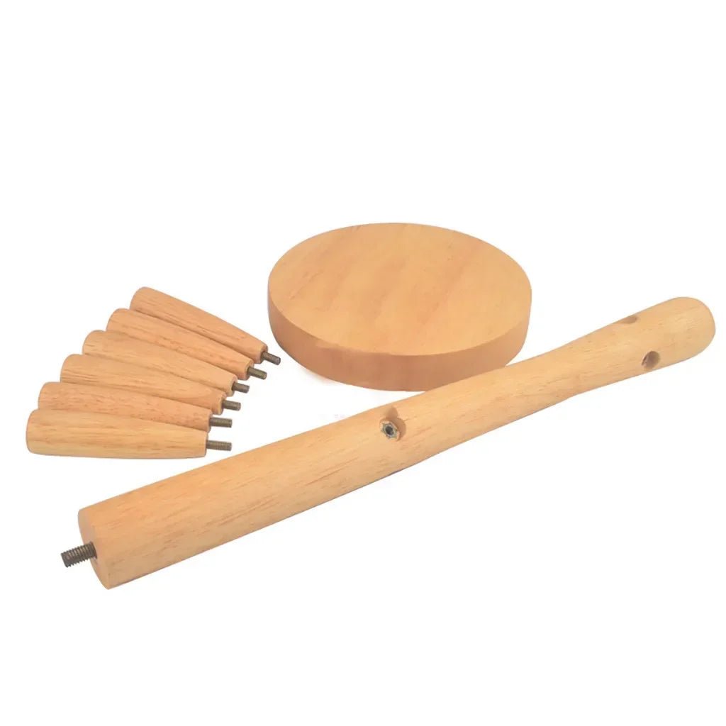 Cup and Mug Holder - Wooden Mug Tree Stand for Kitchen Organization - Mug Tree Holder - Hurbane Home