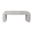 Curved Upholstered Bench - Stylish Bedroom Seating with Elegant Design - Hurbane Home
