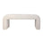 Curved Upholstered Bench - Stylish Bedroom Seating with Elegant Design - Hurbane Home