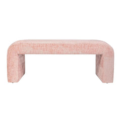 Curved Upholstered Bench - Stylish Bedroom Seating with Elegant Design - Hurbane Home