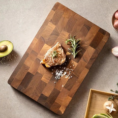 Cutting Board – Large Camellia Wood Heavy Duty Platter - Wood Cutting Boards - Hurbane Home