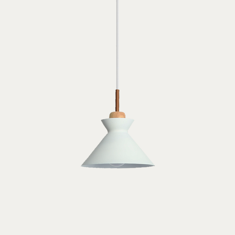 Valarie Scandinavian Wood Pendant Light Modern Fixture