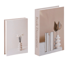 Decorative Fake Books - Antique Display Boxes for Elegant Home Decor - decorative book boxes - Hurbane Home