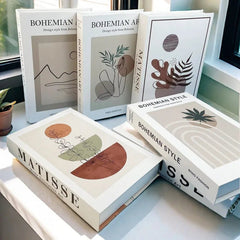 Decorative Fake Books - Elegant Display Boxes for Stylish Home Decor - decorative book boxes - Hurbane Home