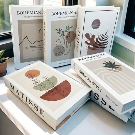 Decorative Fake Books - Elegant Display Boxes for Stylish Home Decor - decorative book boxes - Hurbane Home