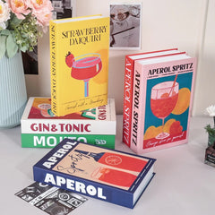 Decorative Fake Books - Stylish Designer Book Boxes for Elegant Display - decorative book boxes - Hurbane Home