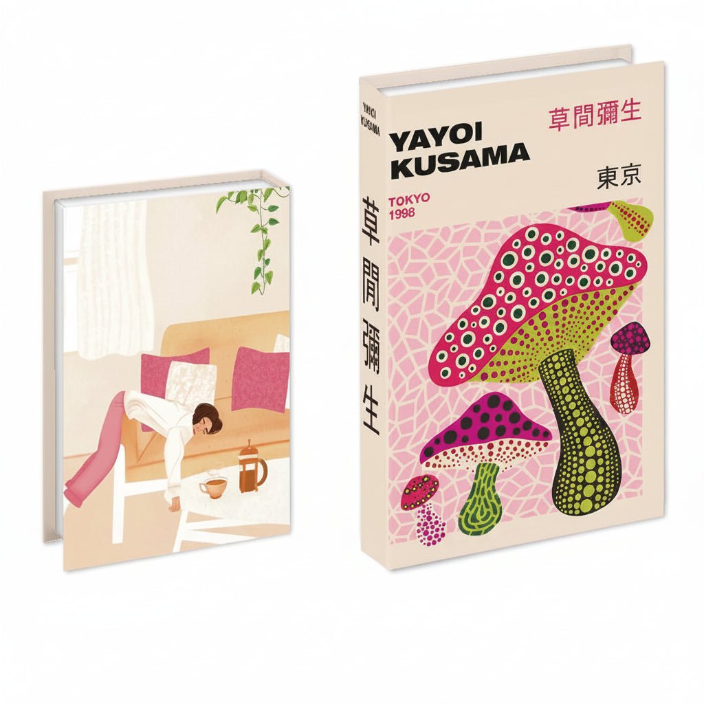 Decorative Fake Books - Stylish Designer Book Boxes for Elegant Display - decorative book boxes - Hurbane Home
