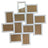 Decorative Picture Frames - Multi Photo Display for Family Memories Collage - Multi Photo Frames - Hurbane Home