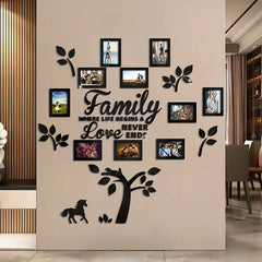 Decorative Picture Frames - Multi Photo Family Frame for Memorable Collage Display - Multi Photo Frames - Hurbane Home