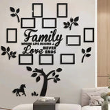 Decorative Picture Frames - Multi Photo Family Frame for Memorable Collage Display - Multi Photo Frames - Hurbane Home