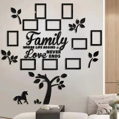 Decorative Picture Frames - Multi Photo Family Frame for Memorable Collage Display - Multi Photo Frames - Hurbane Home