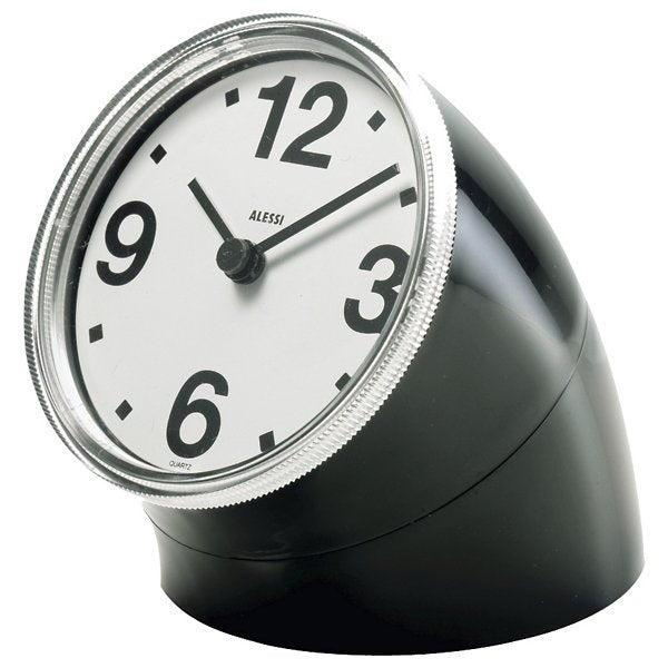 Desk clock for office featuring compact Italian craftsmanship