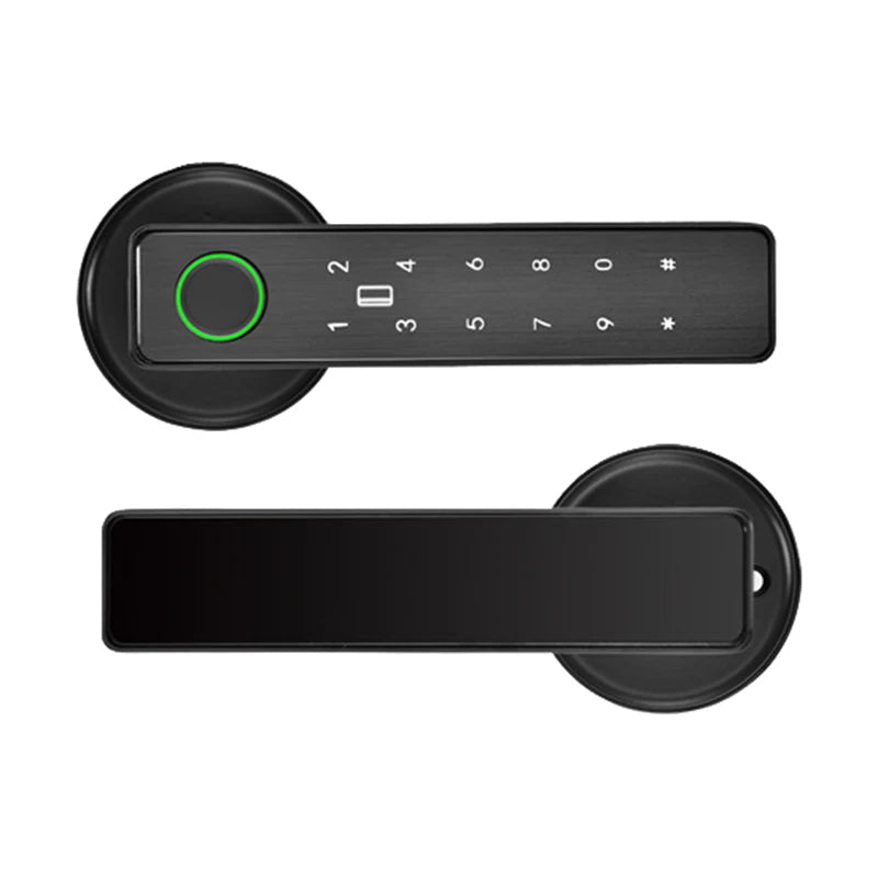 Digital Lock Main Door – Tuya WiFi Fingerprint Smart Door Lock - Hurbane Home