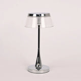 Dimmable led table lamp styled on a nightstand