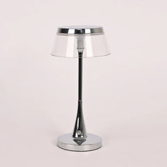 Dimmable led table lamp styled on a nightstand