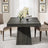 Dining Room Table Pedestals – Tribesigns 31.5in Square Farmhouse Table - Hurbane Home
