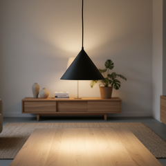 Nordic Cone Pendant Light Metal Shade for Dining Tables