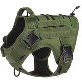 Dog Harness - Tactical No Pull Adjustable Vest with Handle - Dog Harness - Hurbane Home