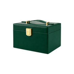 Double Layer Jewelry Box - Elegant Storage with Travel - Friendly Design - Jewelry Organizer Box - Hurbane Home