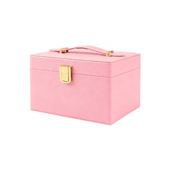 Double Layer Jewelry Box - Elegant Storage with Travel - Friendly Design - Jewelry Organizer Box - Hurbane Home