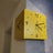 Double Sided Corner Wall Clock – Modern Analog Digital Display Design - Hurbane Home