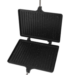 Double Sided Sandwich Maker – Nonstick Handheld Stove Top Toasting Pan - Hurbane Home