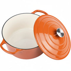 Dutch Oven Cast Iron Pot - Versatile Cooking Pot for Perfect Stews and Roasts - Dutch Oven Pot - Hurbane Home