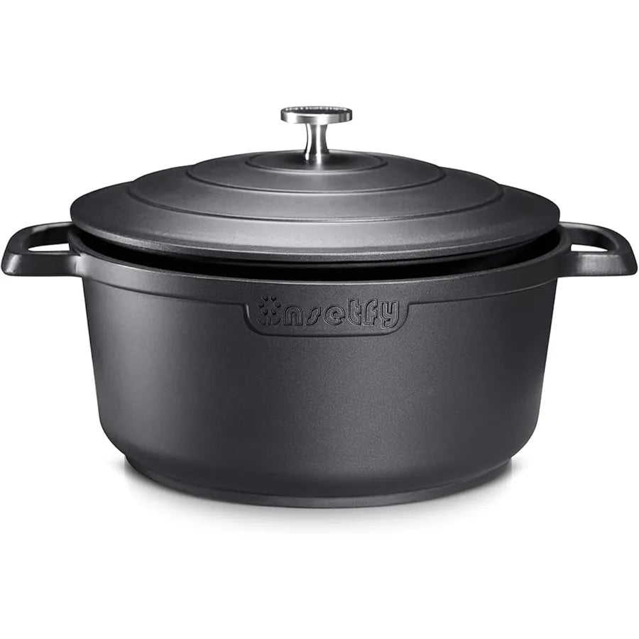 Dutch Oven Pot - Nonstick Cast Iron for Versatile Cooking & Baking - Dutch Oven Pot - Hurbane Home