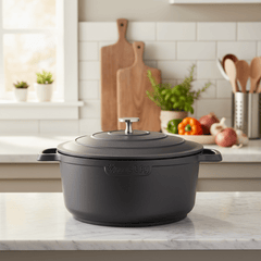 Dutch Oven Pot - Nonstick Cast Iron for Versatile Cooking & Baking - Dutch Oven Pot - Hurbane Home