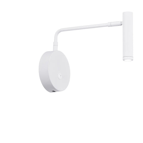 Sprig LED Reading Light Wall Sconce with USB Charging Port